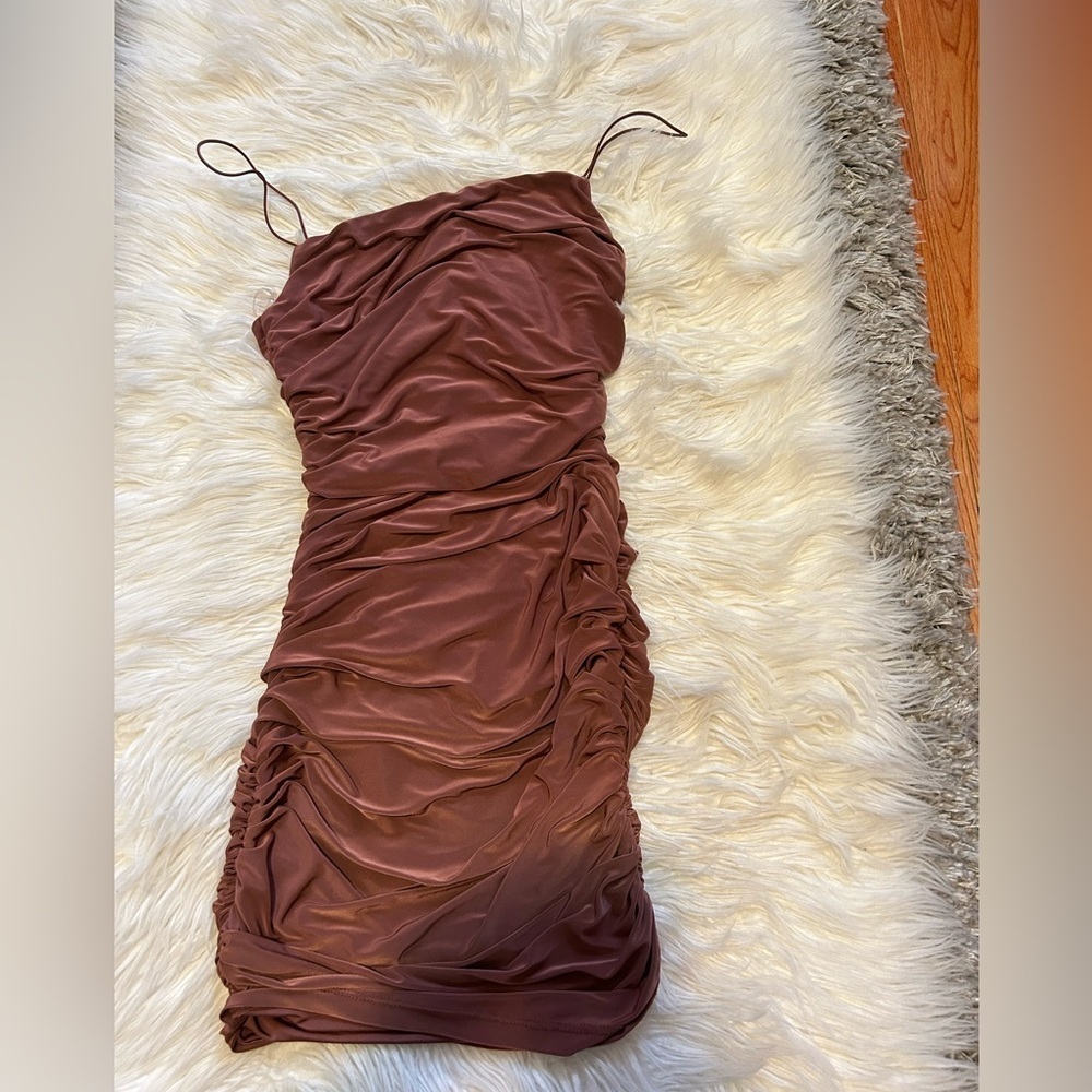 Brown dress